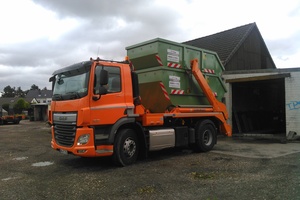 2 Achs Absetzkipper mit 2x10cbm