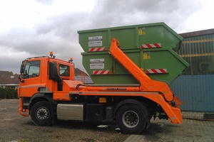 2 Achs Absetzkipper mit 2x10cbm