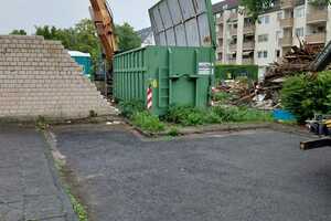 40 cbm Container mit Deckel