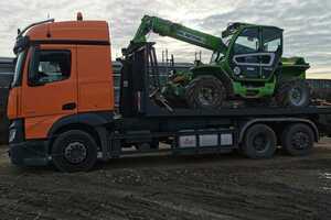 Transport eines Teleladers