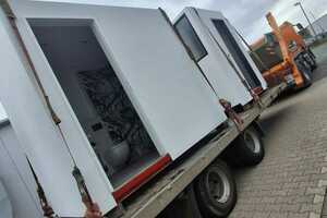 Transport von 2 Toiletten